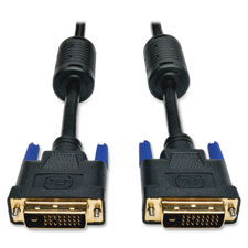 DVI Link TMDS Cable, 6ft, Black