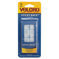 Sticky Back Squares, 7/8" Size, Black