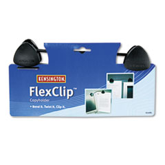Flex Clip Copyholder, 9-3/4"x1-1/2"x1-3/4", Black