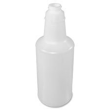 Plastic Cleaning Bottle, Lightweight, 32oz., Translucent