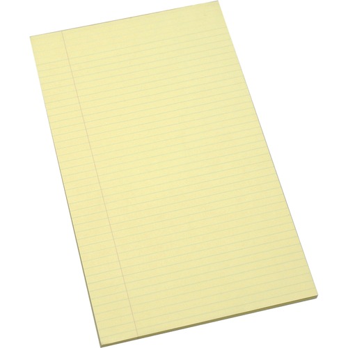 Writing Paper Pad, Wide-Ruled, 5/16" Legal,8-1/2"x13-1/4",CA