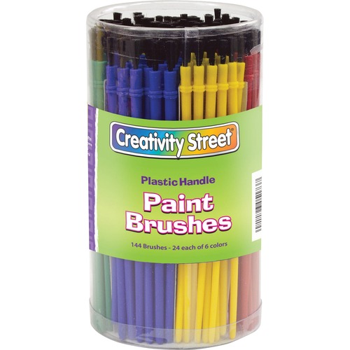 Classroom Brush Canister, 144 CT, Assorted