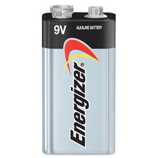 Alkaline Energizer Battery, 9 Volt