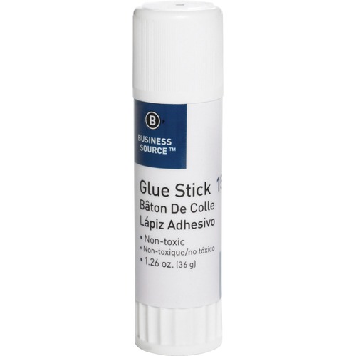 Glue Stick, Permanent, Acid-free, 1.26 oz., Clear
