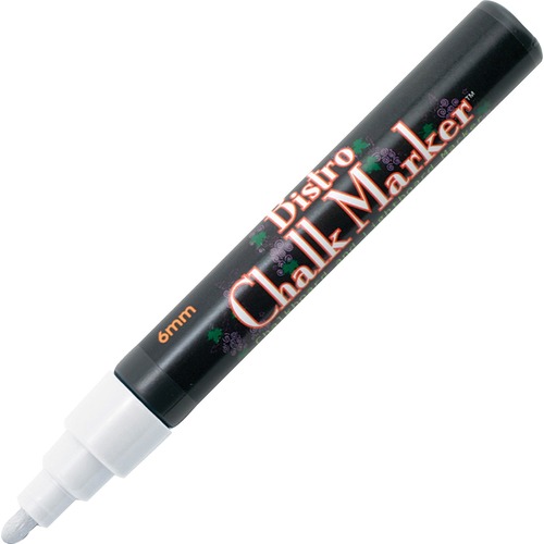 Bistro Chalk Marker,6mm Tip,Erasable,Water-based,White