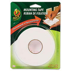 Double-Stick Foam Mounting Tape, 3/4"x15', White