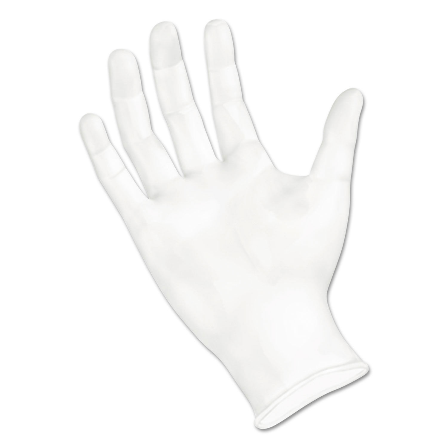 General Purpose Vinyl Gloves, Powder/Latex-Free, 2 3/5 mil, Large, Clear, 100/Bx