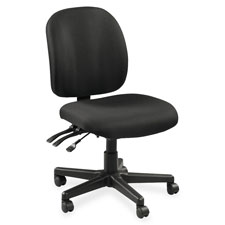 Task Chair, 24"x24"x14", Real Red