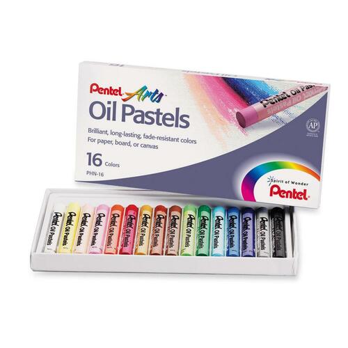 Oil Pastels, 16 Color Set