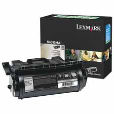 Genuine OEM Lexmark 64015HA High Yield Black Return Program Laser/Fax Toner (21000 page yield)