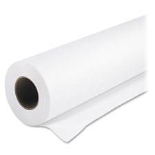 Unv Coated Paper, 4.9mil, 24"x150', 1RL, White
