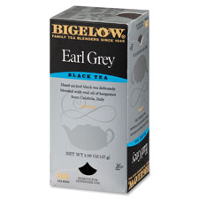 Earl Gray Tea, Bigelow, 28/BX, Black/Gray