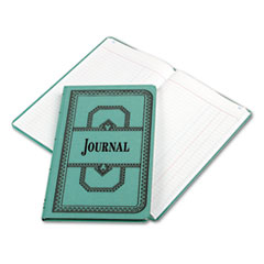 Account Book, Journal-Ruled, 150 Pages, 12-1/8"x7-5/8", Blue