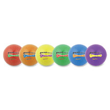 Super-Squeeze Soccer Ball Set, Rhino Skin, 8", 6/ST, AST