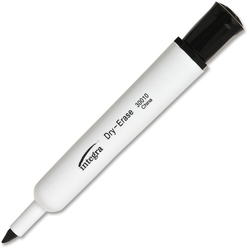 Dry-Erase Marker, Chisel Tip, Black