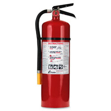 Fire Extinguisher, Rechargeable, Impact Resistant,10 lbs,Red