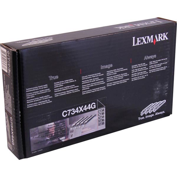 Genuine OEM Lexmark C734X44 Government Photoconductor Unit (4 pk) (TAA Compliant version of C734X24G) (4 x 20000 page yield)