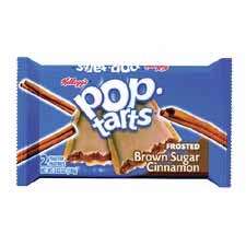 Pop Tarts, 3.67 oz., 6/BX, Brown Sugar and Cinnamon