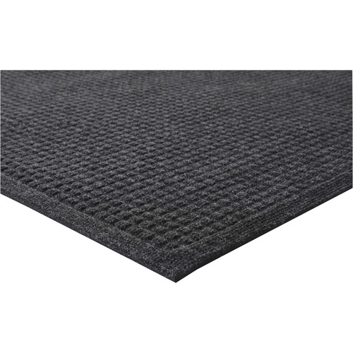 Indoor Floor Mats, 2'x3', Charcoal Gray