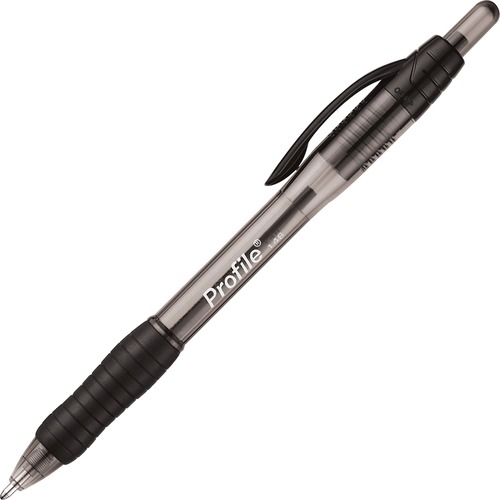 Ballpoint Pen,1.4mm,Black Barrel/Ink