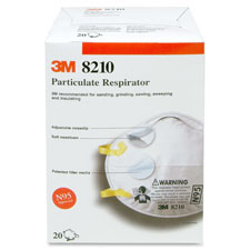 Particulate Respirator, with Exhalation Valve, 10/BX, White