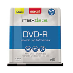DVD-R Disc, 16x, 4.7GB Dual Layered/Branded/Jewel, 100/PK