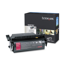 Genuine OEM Lexmark 12A6765 High Yield Black Laser Toner