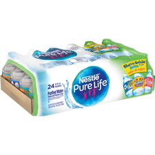 Nestle Purelife Water, 8oz., 24/CT, Blue